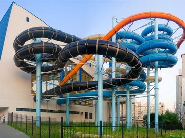 Підбір і постачання вентиляційних систем IV-Produkt (Швеція) серії Flexomix для підтримки заданих параметрів повітря в основних приміщеннях аквапарку «Пляж» в м.Львів.